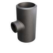 Butt-Weld Fitting, Carbon, ASME B16.9, Tee, 3"/1 1/2", A-234 WPB