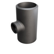 Butt-Weld Fitting, Carbon, ASME B16.9, Tee, 4"/2", A-234 WPB