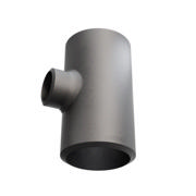 Butt-Weld Fitting, Carbon, ASME B16.9, Tee, 4"/2", A-234 WPB