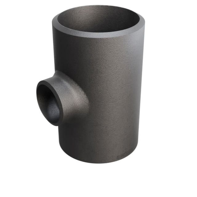 Butt-Weld Fitting, Carbon, ASME B16.9, Tee, 8"/4", A-234 WPB
