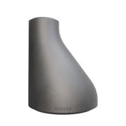 Butt-Weld Fitting, Sort, ASME B16.9, Excentrisk reduktion, 2"/3/4", A-234 WPB