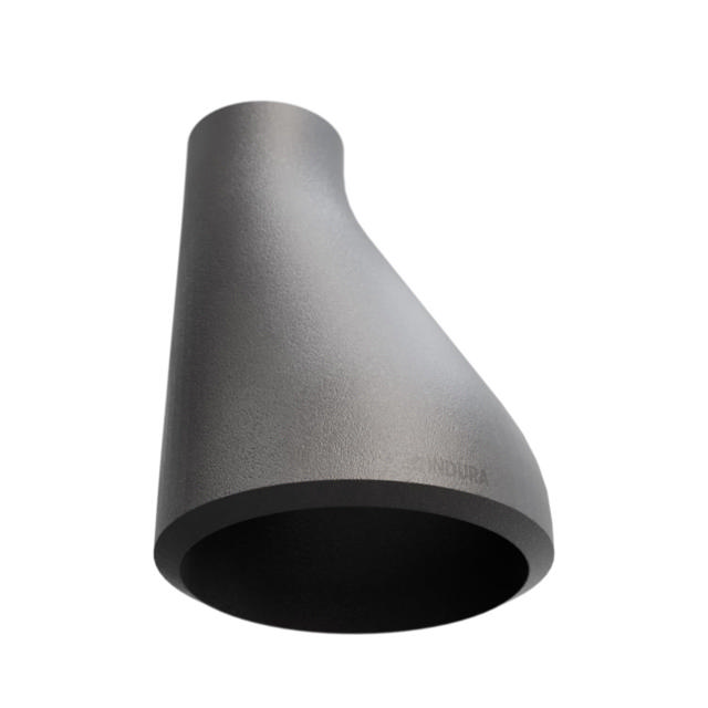 Butt-Weld Fitting, Sort, ASME B16.9, Excentrisk reduktion, 2"/3/4", A-234 WPB