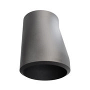 Butt-Weld Fitting, Sort, ASME B16.9, Excentrisk reduktion, 2"/1 1/2", A-234 WPB