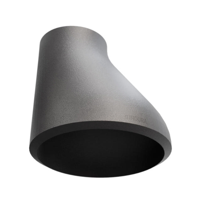Butt-Weld Fitting, Carbon, ASME B16.9, Eccentric Reducer, 4"/2", A-234 WPB