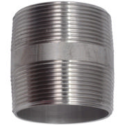 Threaded Fitting, Stainless, EN 10241, Barrel nipple, 1/2"