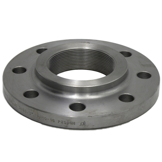 Flanges, Carbon, DIN, 2566, Threaded flange, PN10-16, DN15, 1/2", P250GH, 1.0460