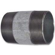 Threaded Fitting, HDG, EN 10241, Barrel nipple, 1/2"