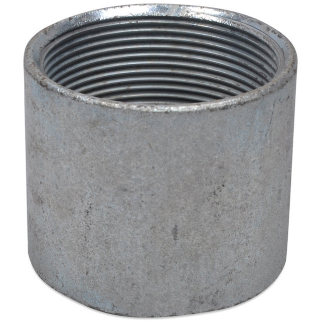 Threaded Fitting, HDG, EN 10241, T:M, Coupling, 1/8"