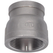 Threaded Fitting, Stainless, ISO 4144, Reducing socket, 1 1/4"/1", AISI316