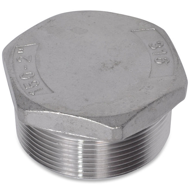 Threaded Fitting, Rustfri, ISO 4144, Prop, 1/8", AISI316