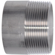 Threaded Fitting, Stainless, EN 10241, Welding nipple, 1 1/4"