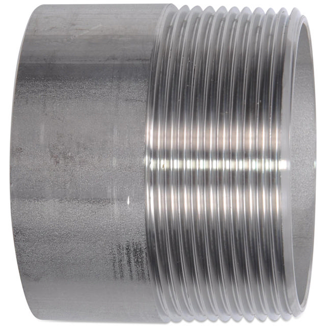 Threaded Fitting, Stainless, EN 10241, Welding nipple, 1/2"