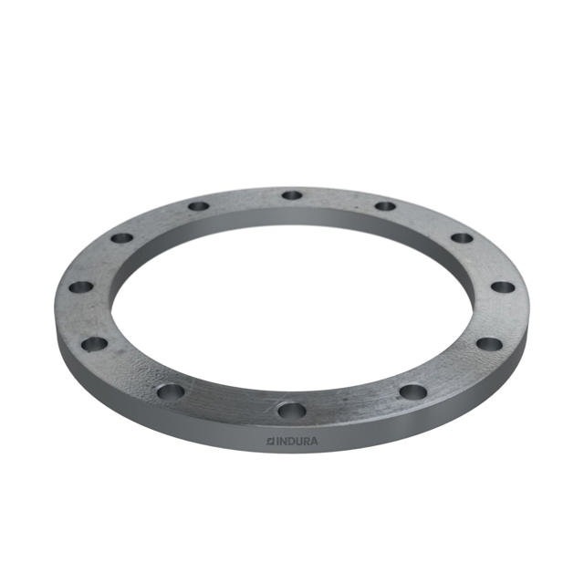 Flanges, HDG, Sort, EN 1092-1, Løsflange, T:02, PN10, A, DN300, 300,0, S235JR, 1.0038,