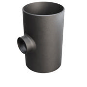 Butt-Weld Fitting, Sort, EN10253-2, T:A, Tee, 273/114,3, P235GH-TC1, 1.0345