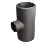 Butt-Weld Fitting, Sort, EN10253-2, T:A, Tee, 76,1/42,4, P235GH-TC1, 1.0345