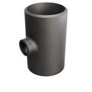 Butt-Weld Fitting, Sort, ASME B16.9, Tee, 8"/3", A-234 WPB